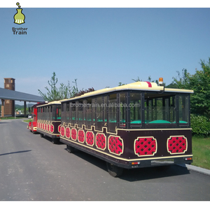 <strong>CE</strong> Approved Outdoor Trackless <strong>Train</strong> for Sale, Used Top Fun Trackless Tourist Road <strong>Train</strong> - Product Image 6