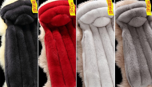 Grossiste <span class=keywords><strong>Grande</strong></span> <span class=keywords><strong>Taille</strong></span> Fausse Fourrure de Renard <span class=keywords><strong>Long</strong></span> <span class=keywords><strong>Gilet</strong></span> & <span class=keywords><strong>Gilet</strong></span> Avec Capuche <span class=keywords><strong>Noir</strong></span> Rouge Gris Blanc pour <span class=keywords><strong>Femme</strong></span> - Product Image 6