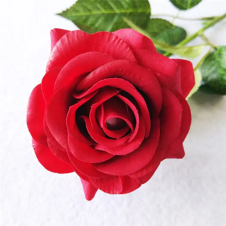 D1009 Wholesale Valentine's Multi-layer Red Artificial Rose for Girl Gifts