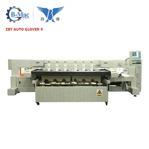 high speed low price ZBT AUTO GLOVER-5 laser cutting jacquard hand glove knitting machine price