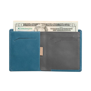 Uomini del mestiere di cuoio fatto a mano <span class=keywords><strong>verde</strong></span> per il raccoglitore - Product Image 2