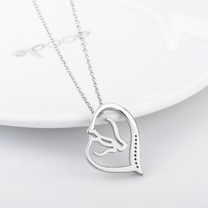 <span class=keywords><strong>Cavallo</strong></span> Commercio All'ingrosso Della <span class=keywords><strong>Collana</strong></span> 925 Sterling Silver Testa di <span class=keywords><strong>Cavallo</strong></span> Del Pendente Del Cuore Della <span class=keywords><strong>Collana</strong></span> - Product Image 5
