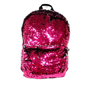 Sac à dos de voyage léger à paillettes sirène, sac d'école à paillettes réversible magique pour filles - Product Image 1