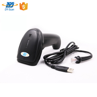 Pemindai Barcode 1D 2D Port Serial USB/PS2 RS232, Pembaca Kode QR USB