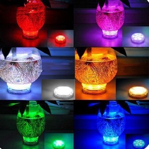 Lumière <span class=keywords><strong>submersible</strong></span> d'<span class=keywords><strong>aquarium</strong></span> avec télécommande alimentée par batterie - Product Image 6