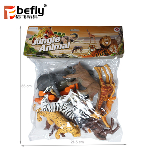12 pièces d'<span class=keywords><strong>animaux</strong></span> en plastique sauvage de la forêt en PVC creux pour la décoration - Product Image 3