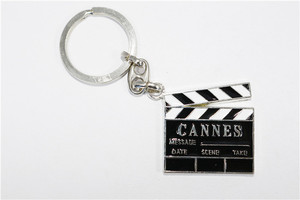 Souvenir en métal cadeau Directeur Scène Vidéo Clap porte-clés <span class=keywords><strong>Pour</strong></span> télé<span class=keywords><strong>film</strong></span> - Product Image 2