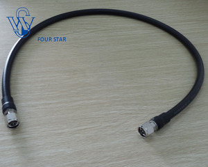 RF Jumper Kabel Koaksial 1/2 ''Superflexible Perakitan dengan Konektor N Laki-laki - Product Image 4
