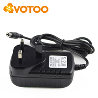 Adaptador de Corriente de Pared de 24W 12V 2A con Conector Multi DC de 5.5mmx2.1mm, Certificación DOE VI, CE, FCC, RoHS, para Equipos LED Mini, Fabricante OEM