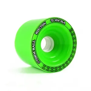 Rodas de placa longa personalizadas koston 75mm, para downhill