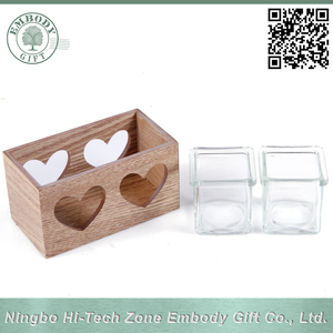 Regalos Hechos A mano Artesanía Muebles Para El Hogar de Moda Diseño Simple Hecho A Mano De Madera titular de <span class=keywords><strong>La</strong></span> Vela <span class=keywords><strong>Candelita</strong></span> - Product Image 1