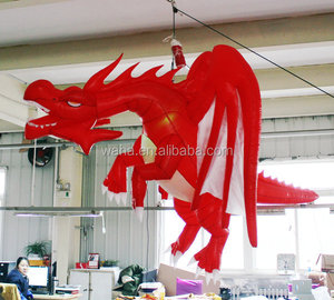 Dragón Inflable Rojo Personalizado de <span class=keywords><strong>Waha</strong></span> para Decoración - Product Image 1