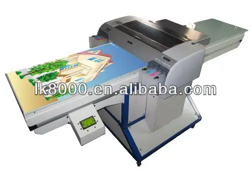 Pvc imprimante jet d'encre à plat, feuille de pvc pp machine imprimante