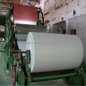 Offset printing paper mill machinery from bagasse wood pulp