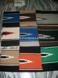 Manta Navajo 30 X 30, mantas de silla de montar personalizadas con patrón tradicional navajo en diferentes colores para equitación - Product Image 4