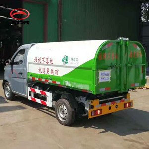 3cbm Mini thủy lực đổ kín loại nhỏ CuộN ra khỏi nhà sản xuất xe tải rác - Product Image 6