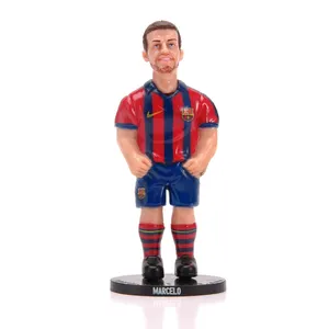 Пластиковая мини-статуя футбольного игрока для коллекции