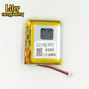 Plug 1.0-<span class=keywords><strong>2</strong></span> P 3.7 V 853838 1800 mah high quality lithium polymer battery rechargeable Li li-ion battery voltage Li- po Li-polymer battery - Product Image 2