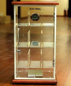 2019 Cigar countertop retail unique display acrylic cabinet humidor factory