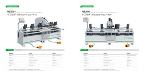 Routeur CNC à grande vitesse FUMA <span class=keywords><strong>HB204</strong></span> à quatre têtes pour le perçage de charnières de porte et d'armoire, 4,5 kW, 2800 tr/min, profondeur de 50 mm - Product Image 5
