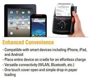 Máy In Nhãn Cầm Tay 80Mm Bixolon Cho <span class=keywords><strong>Ipad</strong></span>/Điện Thoại Android SPP-R300 - Product Image 6