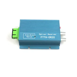GPON EPON 网 CATV FTTH 光纤迷你接收器 AGC WDM 双向迷你光纤节点