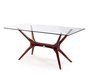 Tapio 实心木框架 X 框架餐桌 - Product Image 5