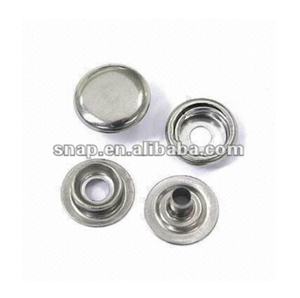 Bouton pression en métal de haute qualité 15mm tige en alliage de fer Logo personnalisé pour vêtements vestes en cuir décoration technique plaquée - Product Image 1