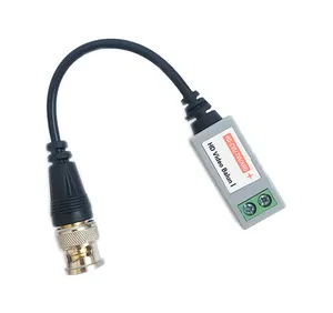 Manufacturer single channel passive CCTV video balun rj45,for coaxial UTP HD CVI TVI AHD cctv balun