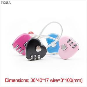 Nouveau cadenas à manches en forme de cœur, ensemble mignon, amour - Product Image 3