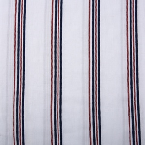 HAHOO-tela de lino fina con estampado a rayas para hombre, tela de camisa de rayón, diseño único, bonito, liso, blanco, rojo, negro, 30S - Product Image 4
