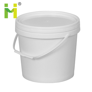 High Quality 1L 2L 3L 4L 5L <strong>White</strong> Round Plastic Chemical / Food Grade <strong>Bucket</strong> with Lids - Product Image 2