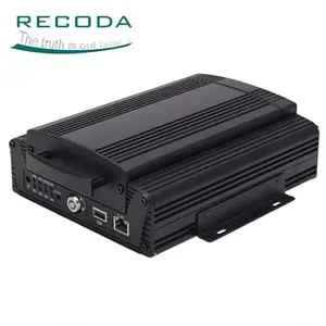 720P 4Ch 이동할 수 있는 디지털 방식으로 비디오 녹화기/HDD MDVR, 트럭 버스 택시 차를 위한 3G / 4G 차량 MDVR