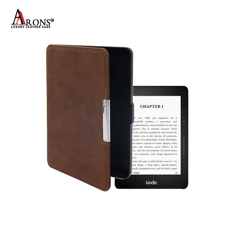 2019Hot selling Anti-shock Protective 6" Ereader Leather Cover Case For Amazon Kindle Paperwhite