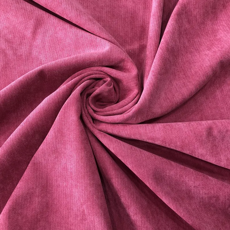 Couleur personnalisée 100% polyester haute qualité 28 wale velours tissu pour vêtement/textile à la maison