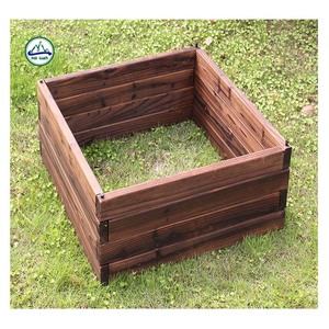 Classique maison jardin Design traditionnel whisky baril planteur 1 paquet coloré sapin <span class=keywords><strong>bois</strong></span> rond Pot de fleur sol plantation maison chambre - Product Image 6