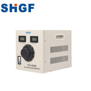 Regulador de Voltaje Automático de CA Monofásico de Nuevo Tipo <span class=keywords><strong>STG</strong></span> de 5000 Vatios, Transformador Variac para Uso en Laboratorio - Product Image 5