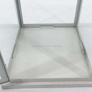 <span class=keywords><strong>Grande</strong></span> color blanco metal vela faroles con velas LED - Product Image 2