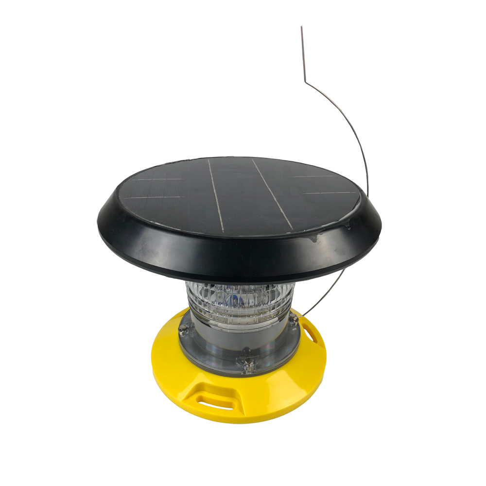 Светодиодное освещение ICAO для идентификации аэропорта и воздушных полетов, аэромный маячок на солнечной батарее