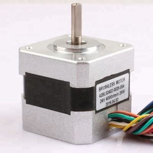 Nema 17 42*95 미리메터, 24 볼트, silver color, 브레이크, closed-<span class=keywords><strong>loop</strong></span>, (high) 저 (torque 무 브러시 BLDC motor 대 한 디젤 엔진 - Product Image 2