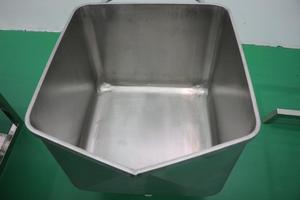 Carretilla de acero inoxidable SUS304, 200L, con caja de elevación, para matadero - Product Image 5