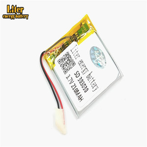 Rechargeable battery lithium polymer battery battery 3,7 V 303030, 210 mah Li-ion battery's warehousing - Product Image 3