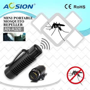 Mini repelente de insectos ultrasónico portátil personalizado OEM, dispositivo <span class=keywords><strong>antimosquitos</strong></span> de Control electrónico no tóxico sólido para Primavera al aire libre - Product Image 2