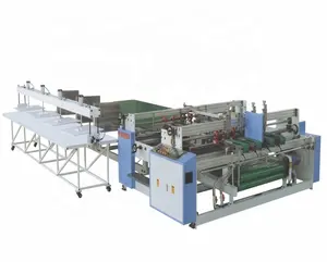 Corrugated Cardboard Carton Auto Folder Gluer Machine für box 4 Corner/Gluing Machine