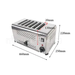 <span class=keywords><strong>Tostadora</strong></span> <span class=keywords><strong>de</strong></span> una rebanada <span class=keywords><strong>de</strong></span> acero inoxidable, <span class=keywords><strong>tostadora</strong></span> inalámbrica, <span class=keywords><strong>tostadora</strong></span> <span class=keywords><strong>de</strong></span> 6 rebanadas - Product Image 3