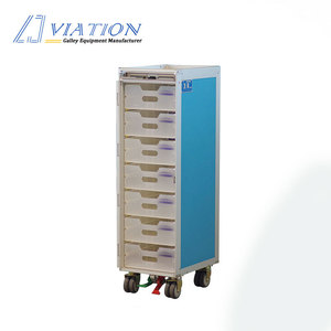 4 पहियों विमान परिवहन ट्राली विमान एटलस मानक कंटेनर - Product Image 1