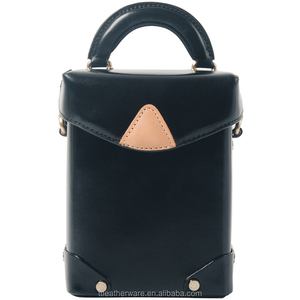 Bolso de cuero genuino para teléfono Mini Crossbody Bucket para mujer - Product Image 6