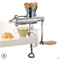 Hand Langzaam Citrus Groente Oranje Fruit Machine Koude Schroef Druk Juicer