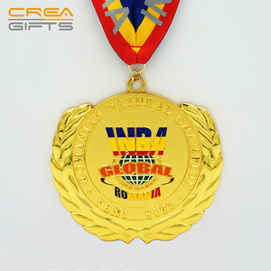 Alta calidad de encargo 3D Metal oro plata medalla de bronce deportes trofeo de <span class=keywords><strong>la</strong></span> Copa - Product Image 1