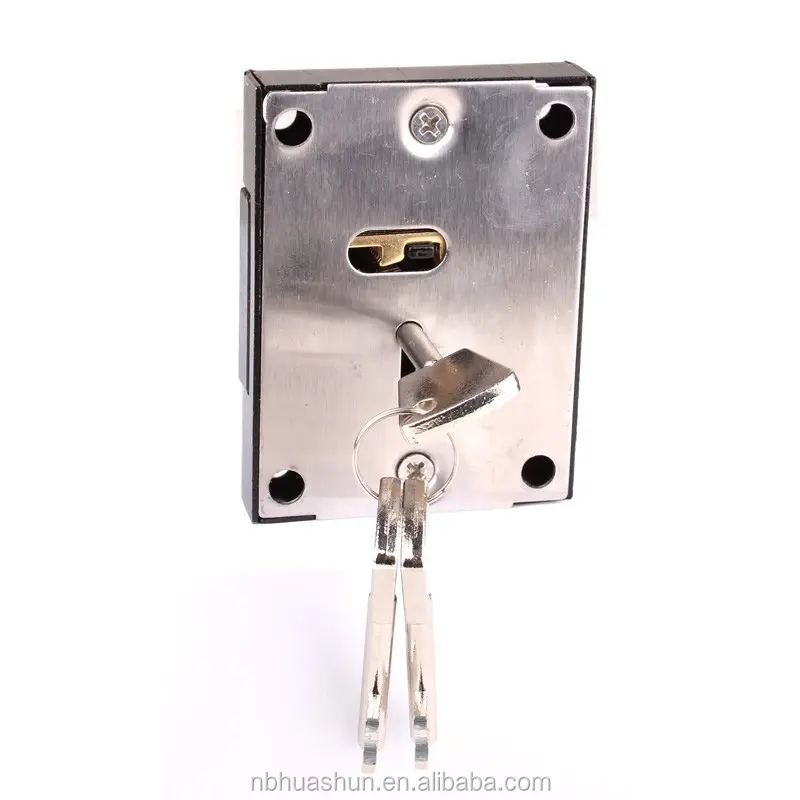 Newest top quality hardware fitting furniture door lock hidden cabinet door wooden closet door lock